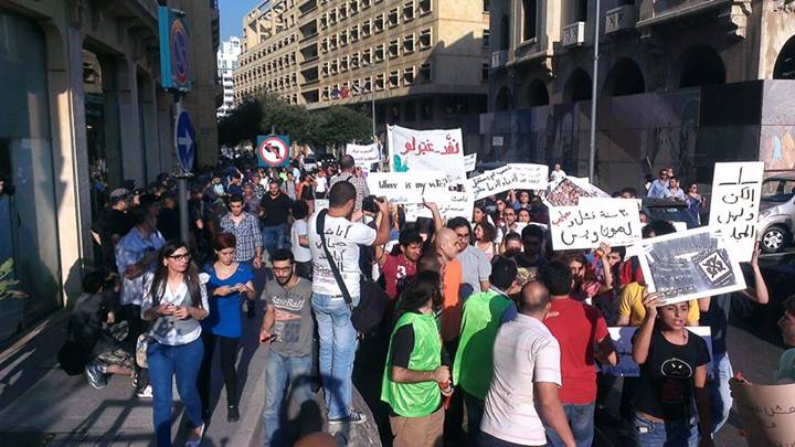 #OccupyBeirut: Ongoing protests